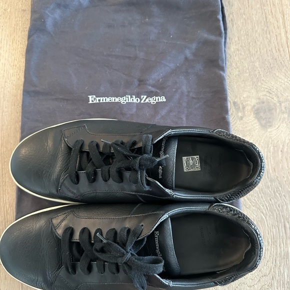 Ermenegildo Zegna Men’s leather sneakers - Picture 7 of 7